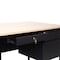 Flash Furniture 30 in D X White Oak, 60 in W X GC-M-BLK-175-WHTOAK-GG - alternate 5